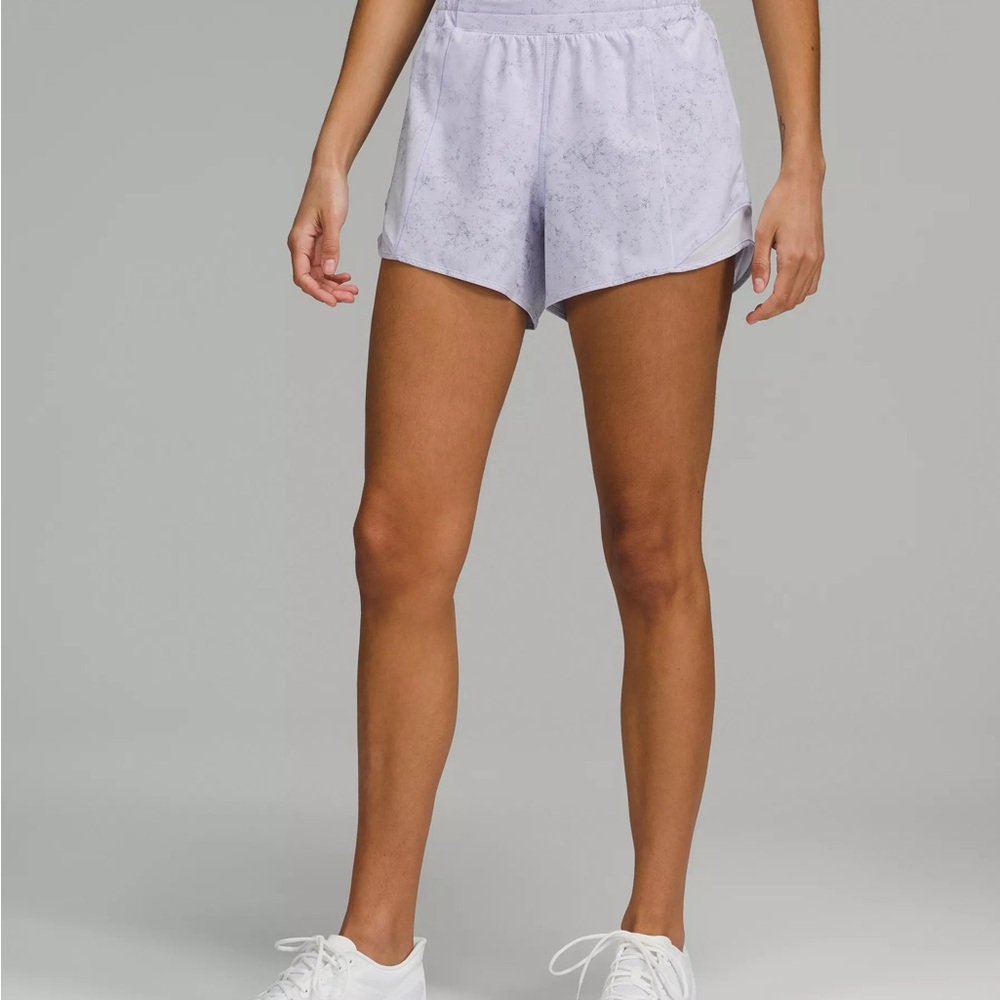 Women's Light Gray Athletic Shorts